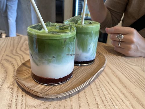 Iced matcha  at TA COFFEE CO in Oranienburg
