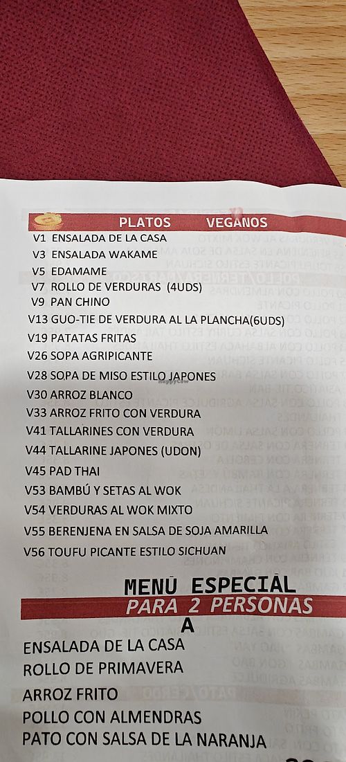  at Ni Hao in San Sebastian