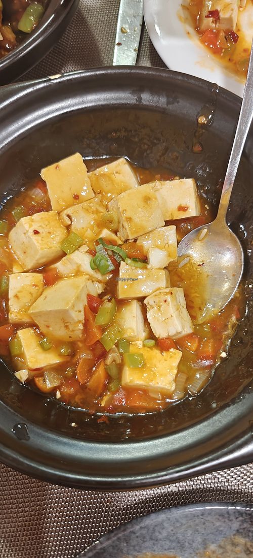 Spicy tofu at Ni Hao in San Sebastian