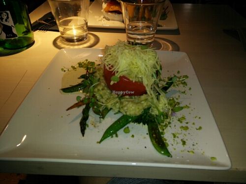 Lemon Pistachio Risotto - Dish of Day at Vegan Restoran V in Tallinn