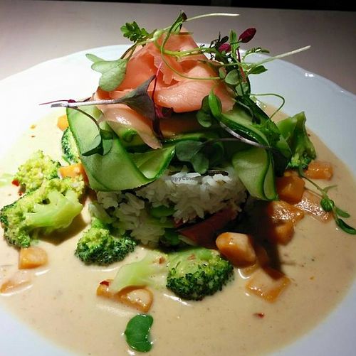 My fav: Curry at Vegan Restoran V in Tallinn