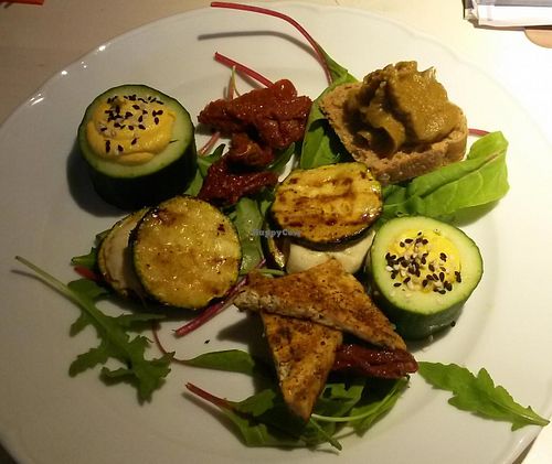starters at Vegan Restoran V in Tallinn