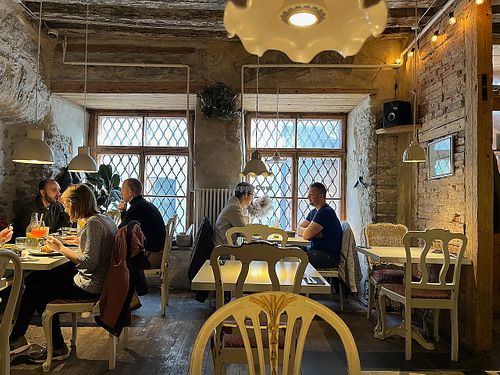 Vegan Restoran- Interior at Vegan Restoran V in Tallinn