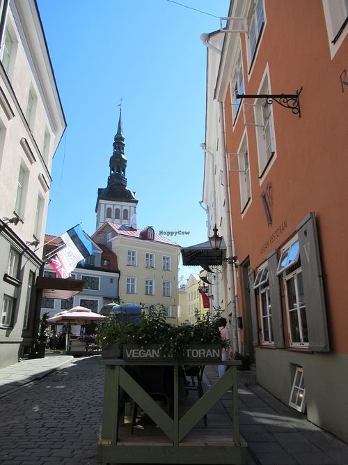 exterior at Vegan Restoran V in Tallinn