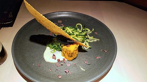 Seafood platter at Vegan Restoran V in Tallinn