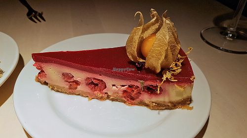 Cheesecake at Vegan Restoran V in Tallinn