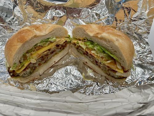 Vegan hash sandwich  at Brooklyn Bread Cafe   in Brooklyn