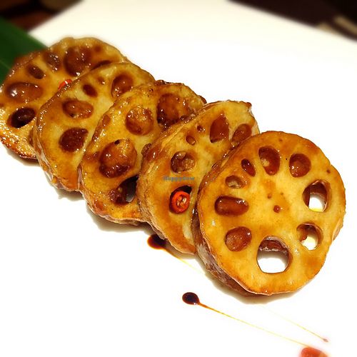 lotus root at WUJIE 大蔬无界 - The Bund in Shanghai
