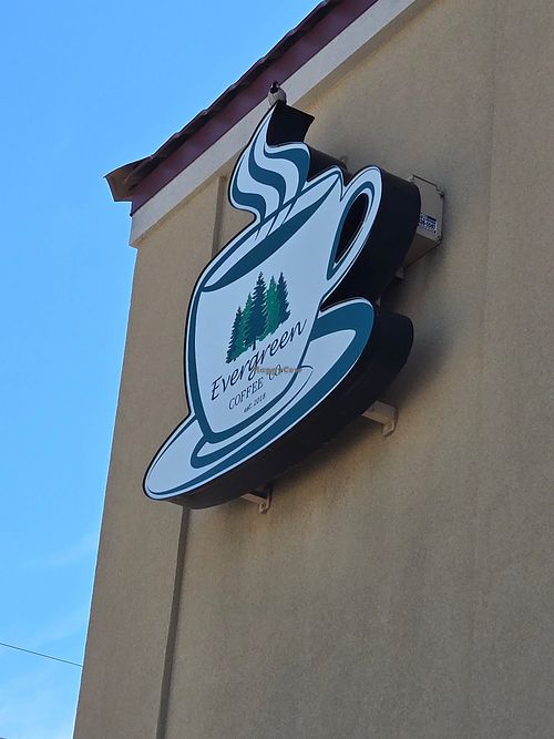 Outside of the building at Evergreen Coffee Company - E 86th St N in Owasso