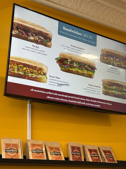   at Inspired Indian Co in Evanston