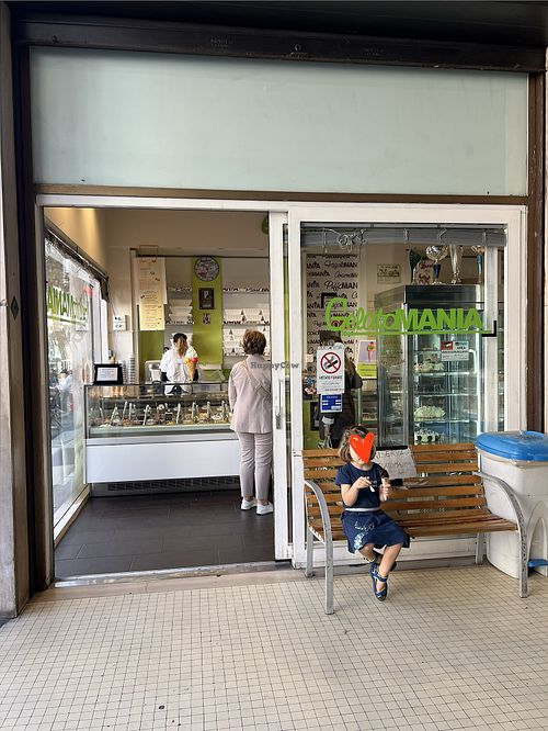 Köstliches veganes Eis!  at Gelatomania Eis in Verbania