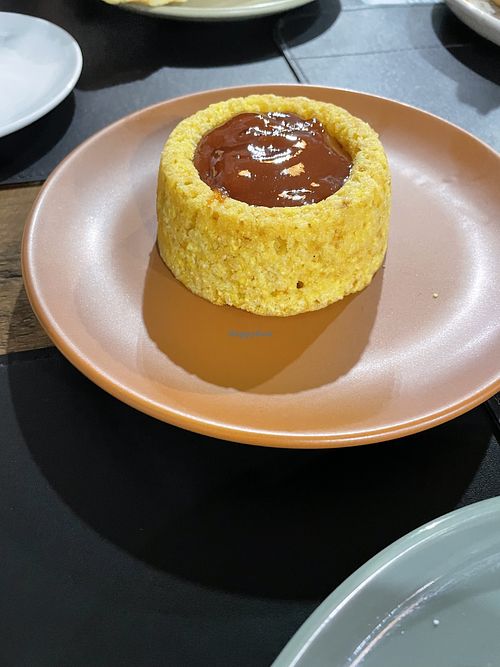 Bolo de milho com cobertura de goiabada  at Café Con Acento by Felix in Sao Leopoldo