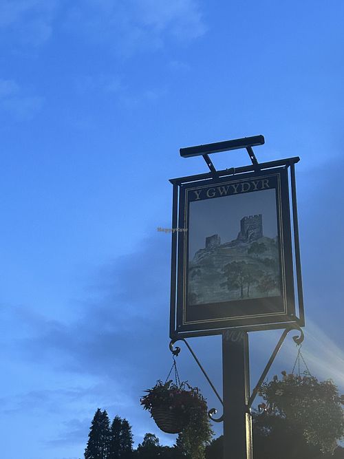 Signage  at Y Gwydyr Hotel Dolwyddelan in Betws-y-coed