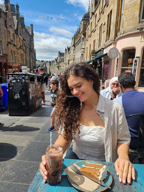 yummy! at Southern Cross Cafe in Edinburgh