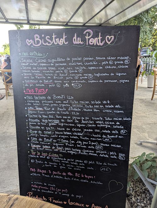  at Le Bistrot du Pont in Auvergne-rhône-alpes