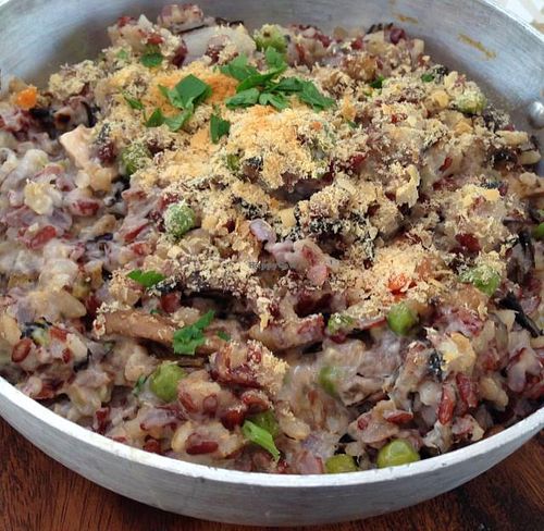 Vegan Paella at Cafe Louise - Ramat Aviv in Tel Aviv