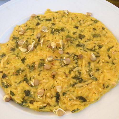 Vegan Omelet at Cafe Louise - Ramat Aviv in Tel Aviv