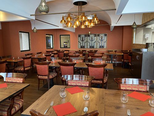 Beautiful Indian decor!  at Golden India in Zermatt