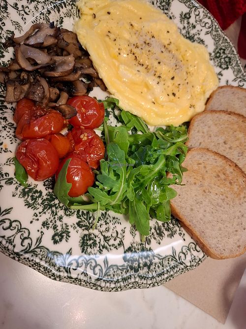 Ortensia (with egg) at Restaurante Florinda Collective in Sevilla