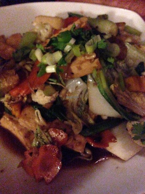Stir fry. at Choc Dee in Palm Cove