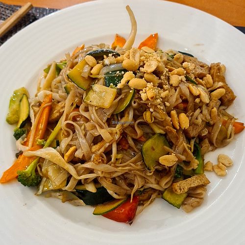 Pad thai at Fannicika Pho & Pad Thai in Budapest