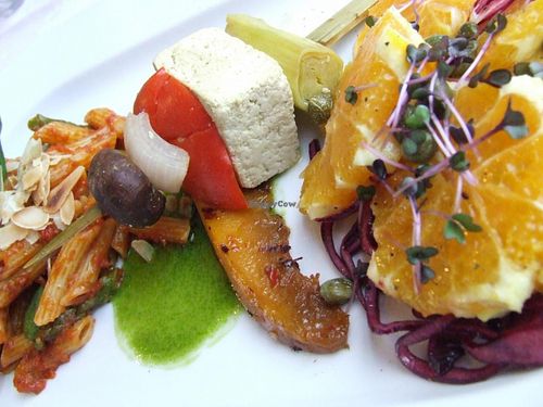 menu on june 4, 2014 at Gare du Nord in Rotterdam