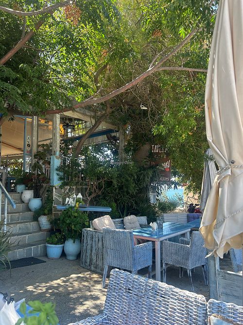 Terasse  at Tavern & Rooms Manouraki in Crete