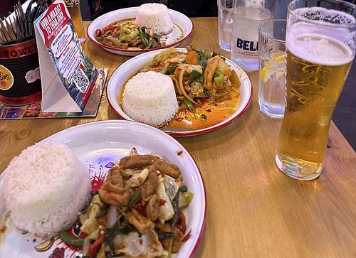   at Zaap Thai Street Food in Manchester