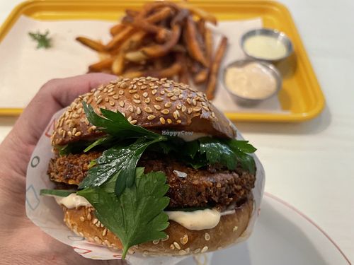 Le Vegan Burger   at Le Burger 4304 in Minneapolis