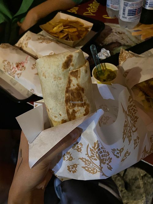 Burrito vegano   at vamoss in Campania