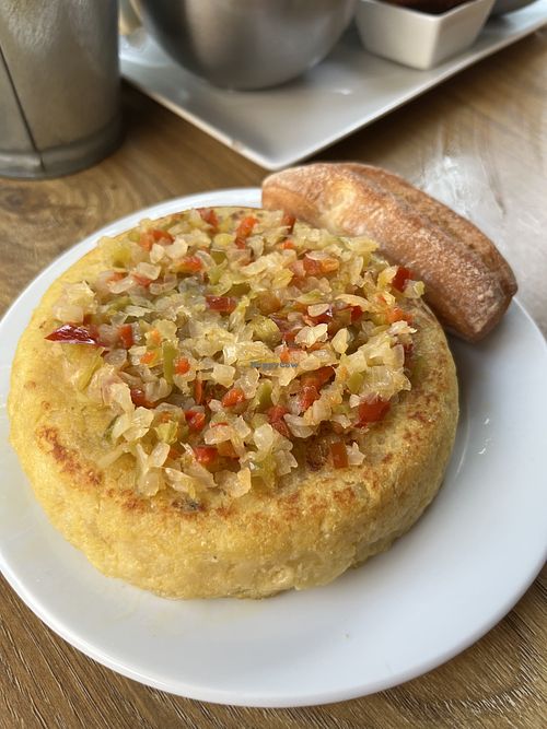 Vegan mini tortillaas  at Bar Basseri Taberna in Getxo