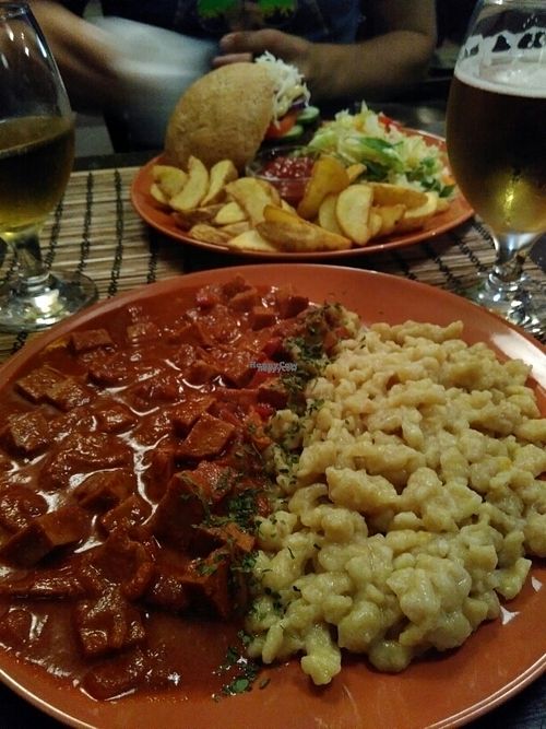 sep2016 at Kozmosz Vegan Etterem in Budapest