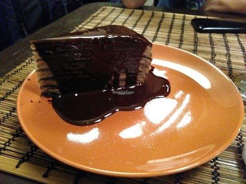 sep2016 pancakes at Kozmosz Vegan Etterem in Budapest