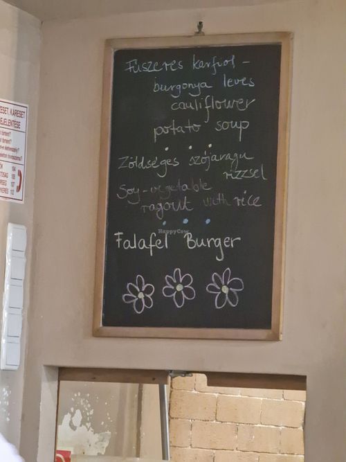  at Kozmosz Vegan Etterem in Budapest