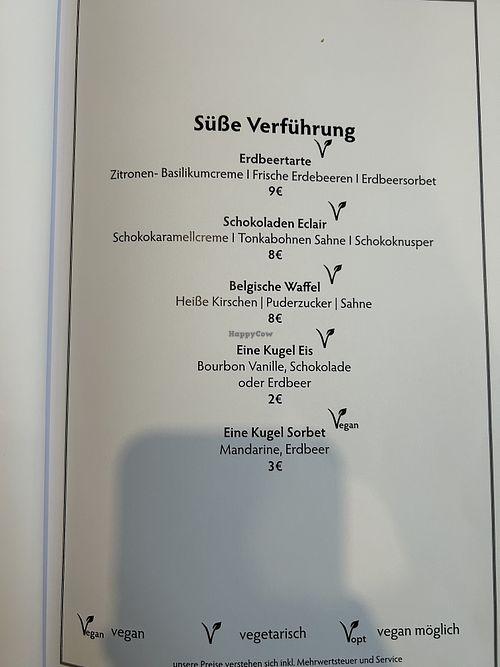 Nachspeisen  at Restaurant Käthe in Mecklenburg-vorpommern