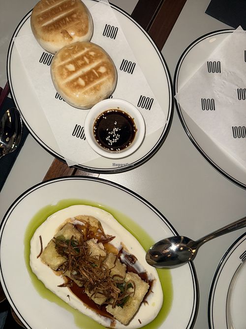 Mushroom bun & two way tofu  at Moonhouse in Balaclava