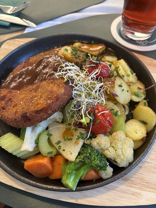 Veggie-Pfanndl  at STIEGLERs - Hotel | Restaurant | Biergarten in Bayern