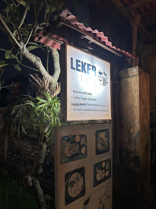 Leker Life entrance at Leker Life in Ubud