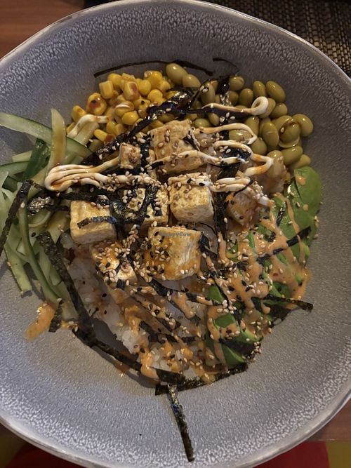 Vegan Poke Bowl  at Bonzai in New Jersey