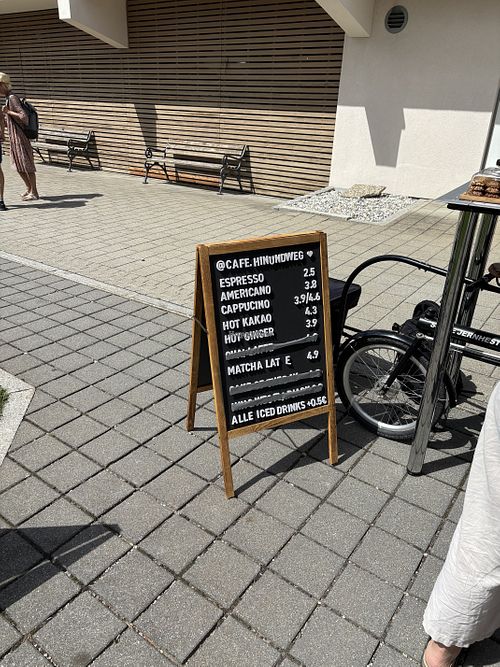 Prices 07/2025  at Cafe Hin & Weg in Schliersee