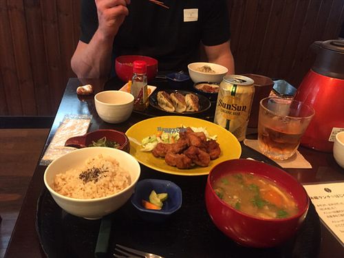 Lunch was amazing!  at Komenoko in Tokyo