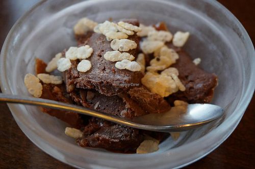 Amazake ice-cream.  at Komenoko in Tokyo
