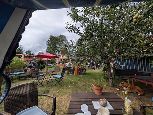 Gemütlicher Kaffeegarten at Kaffeegarten Alte Feuerwehr in Benz