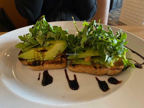 Avacado toast at Fire & Oak in Cranbrook