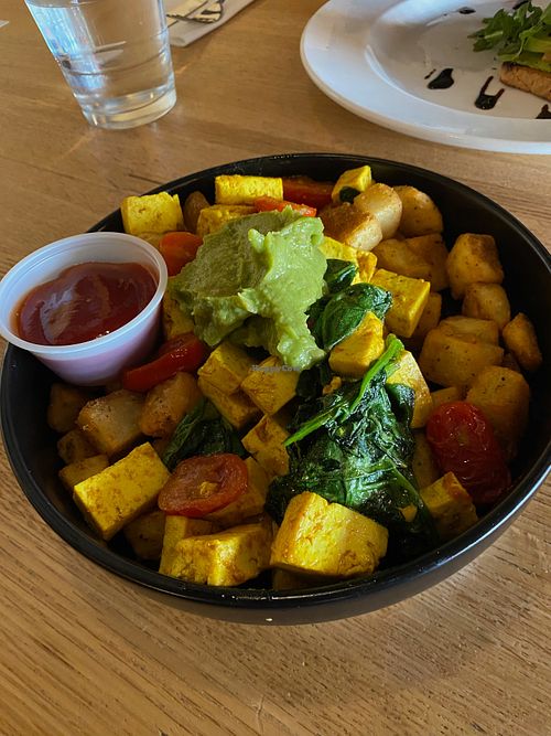 Tofu breakfast bowl at Fire & Oak in Cranbrook