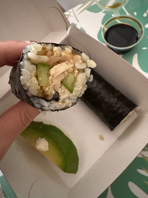 Tofu + Cucumber maki roll at BENORI - Sushi Para Llevar in Valencia
