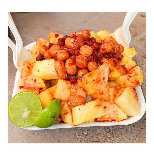 Piñas Lokas (ordered without clamato) at El Terraplen in Baja California Sur