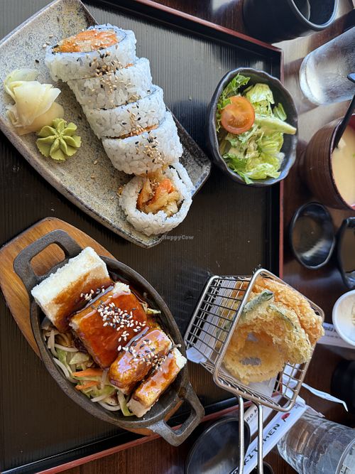 Veggie set lunch  at Sapporo Kitchen in Delta