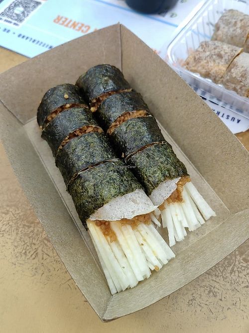 Vegetarian Sauce Seawwed Popiah at New Cathay Cafe in George Town