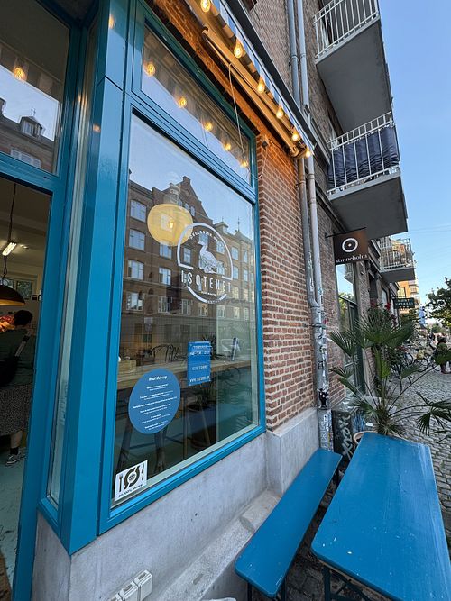Entrance view of the building   at Isoteket Stefansgade in Copenhagen